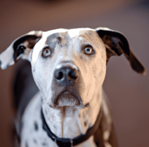 A photo of a Pitbull Dalmatian mix