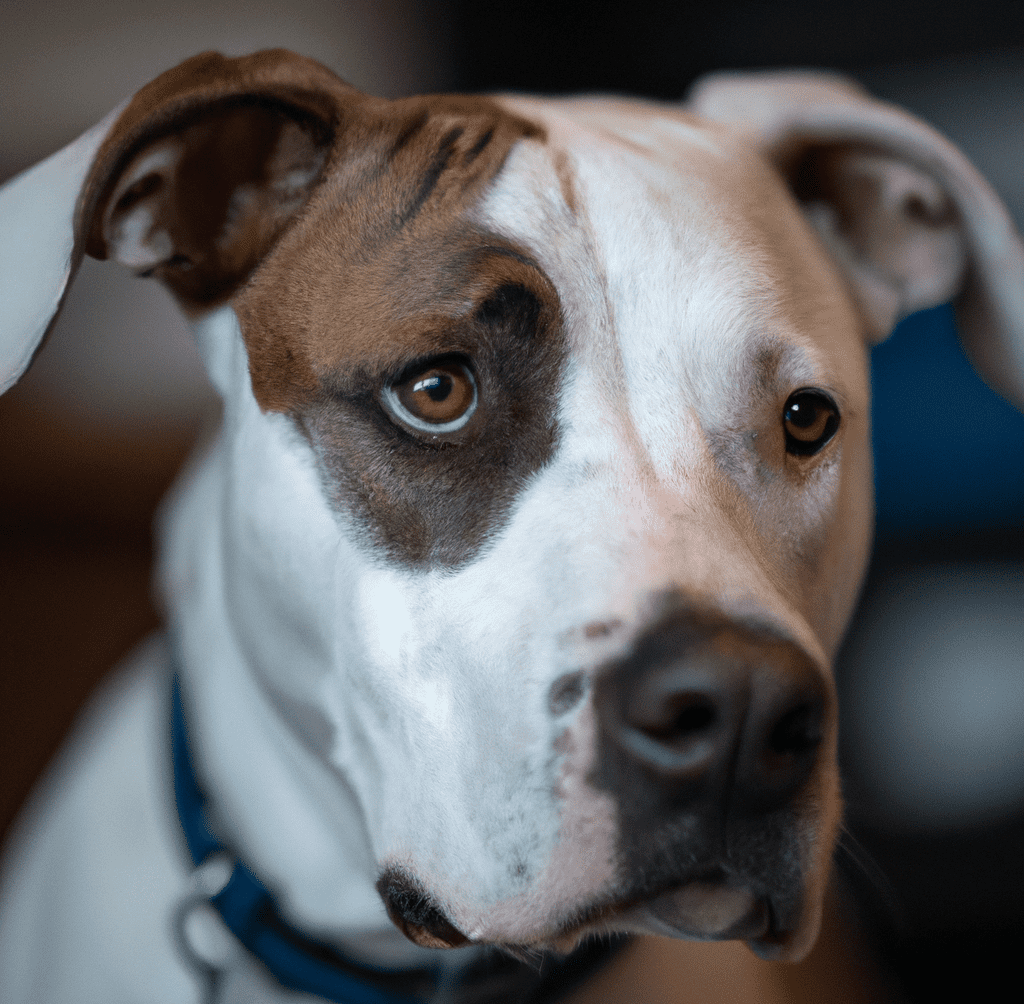 pitbull pointer mix brown