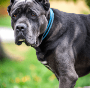 An image of a Brindle Cane Corso