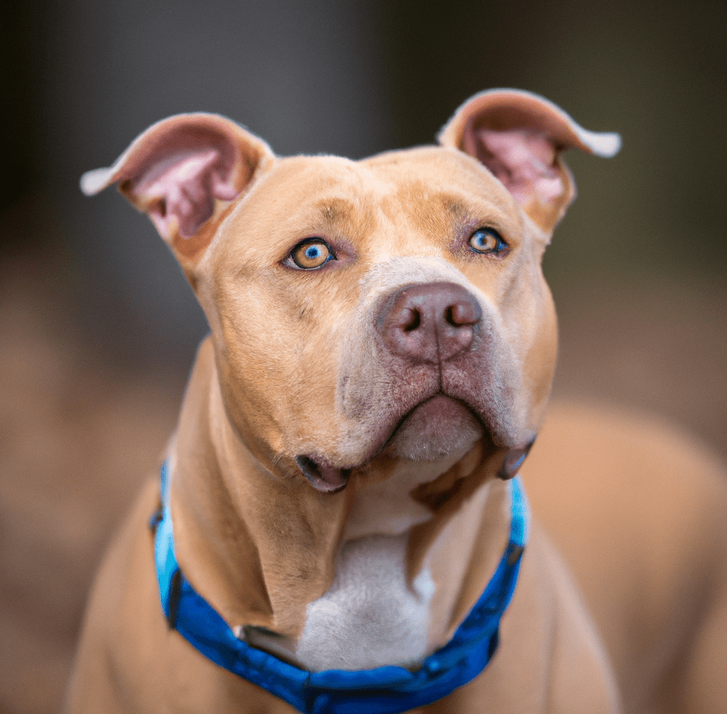 An image of a tan Pitbull | Pet Dog Owner