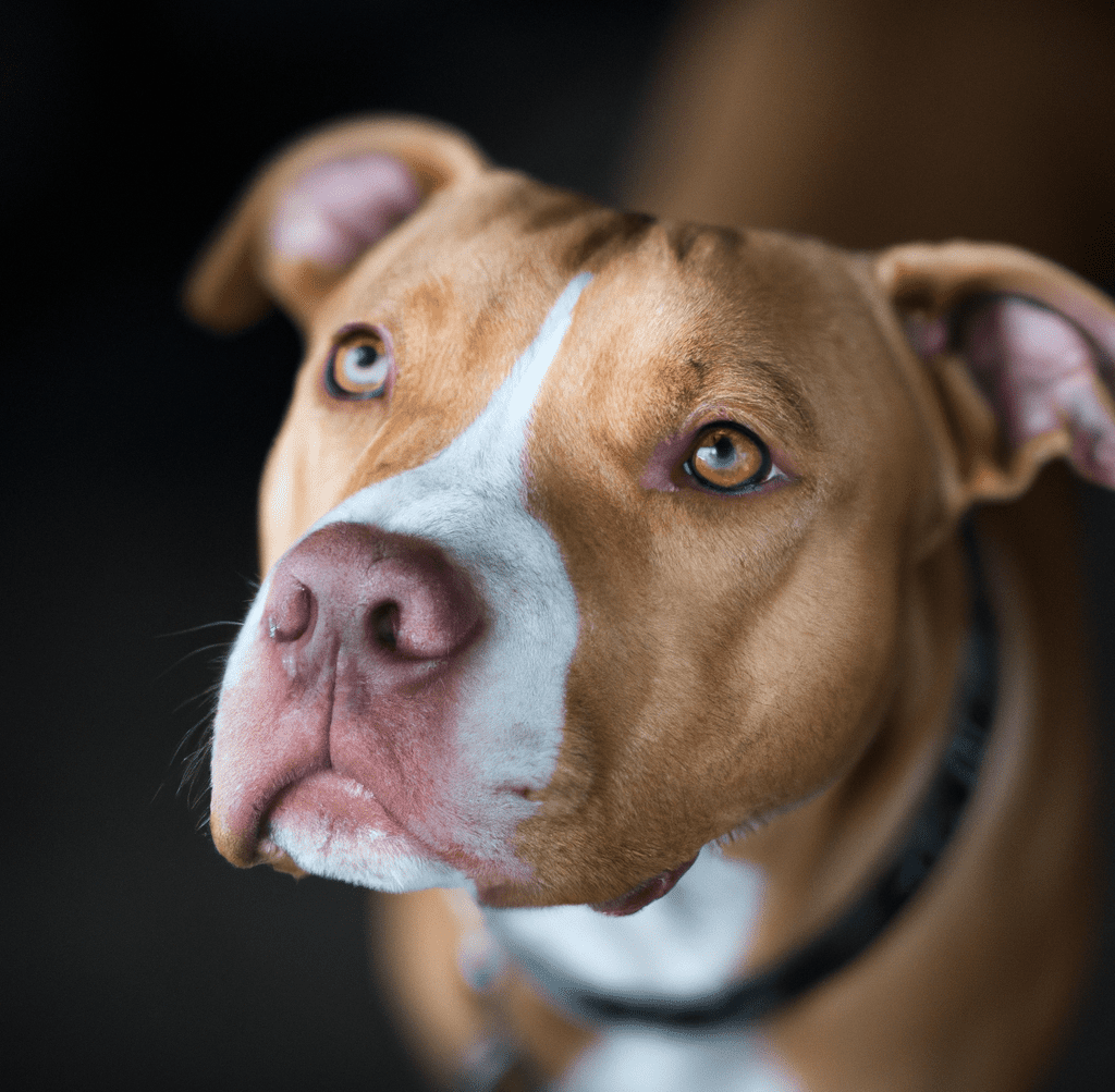 Photo of a red nose pitbull