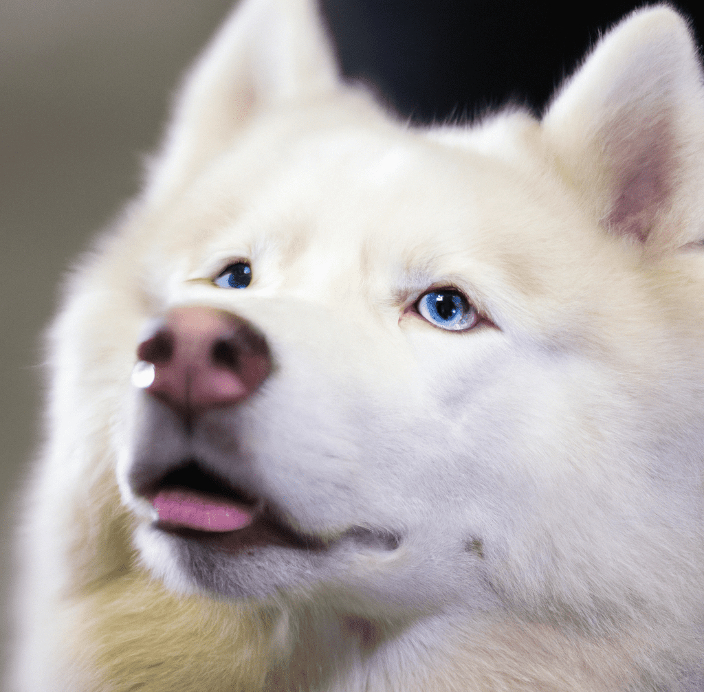 can huskies be all white